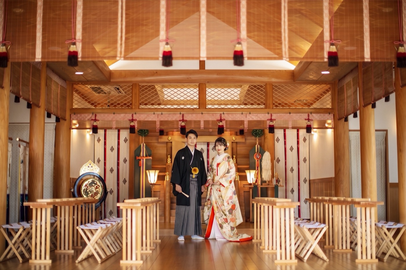 【挙式のみ】選べる和婚挙式プラン
（神前式・神殿人前式）